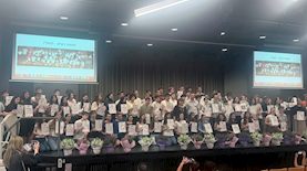זוכי אולימפיאדת הלשון העברית, צילום: אבי זנגי